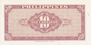 Philippines, 10 Centavo, P128