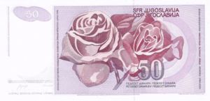 Yugoslavia, 50 Dinar, P104