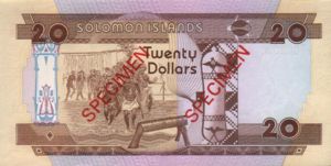 Solomon Islands, 20 Dollar, P16s