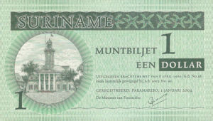 Suriname, 1 Dollar, P155