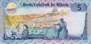 Malta, 5 Lira, P38