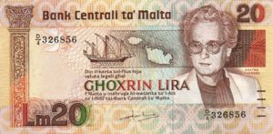 Malta, 20 Lira, P40