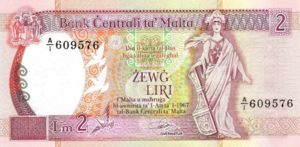Malta, 2 Lira, P41