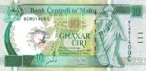 Malta, 10 Lira, P51