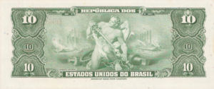 Brazil, 10 Cruzeiro, P167a