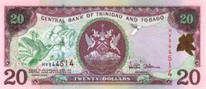 Trinidad and Tobago, 20 Dollar, P44a
