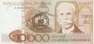 Brazil, 10 Cruzado, P206, BCB B28a