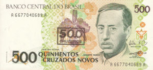 Brazil, 500 Cruzeiro, P226b, BCB B48b