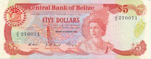 Belize, 5 Dollar, P47b