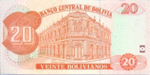 Bolivia, 20 Boliviano, P234