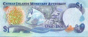 Cayman Islands, 1 Dollar, P26a