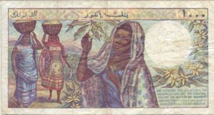Comoros, 1,000 Franc, P11a