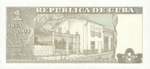 Cuba, 1 Peso, P125, BCC B13a