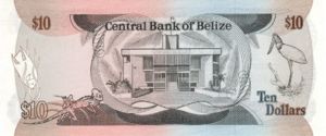 Belize, 10 Dollar, P44a
