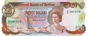 Belize, 20 Dollar, P49b