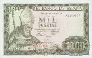 Spain, 1,000 Peseta, P151