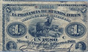 Argentina, 1 Peso, S481a