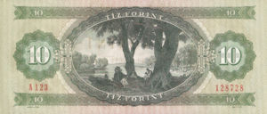 Hungary, 10 Forint, P168e