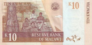 Malawi, 10 Kwacha, P51a, RBM B42c