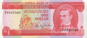 Barbados, 1 Dollar, P29a
