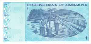 Zimbabwe, 1 Dollar, P92