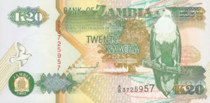 Zambia, 20 Kwacha, P36a, BOZ B37a
