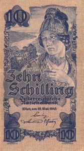 Austria, 10 Shilling, P114