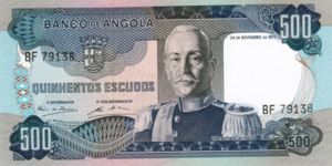 Angola, 500 Escudo, P102