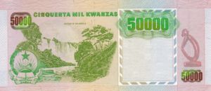 Angola, 50,000 Kwanza, P132