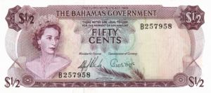 Bahamas, 50 Cent, P17a