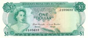 Bahamas, 1 Dollar, P27a