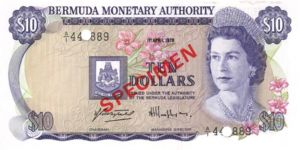 Bermuda, 10 Dollar, CS1