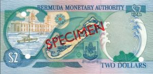 Bermuda, 2 Dollar, CS3