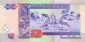 Belize, 2 Dollar, P66d