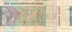 Brazil, 500 Cruzeiro, P196Aa