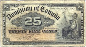Canada, 25 Cent, P9b