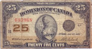 Canada, 25 Cent, P11c