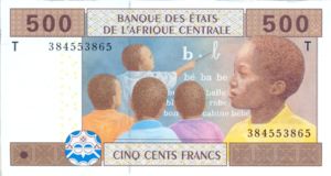 Central African States, 500 Franc, P106T
