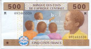 Central African States, 500 Franc, P306M