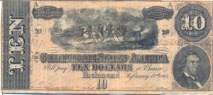 Confederate States of America, 10 Dollar, P68