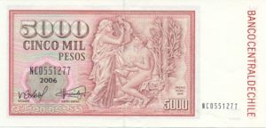 Chile, 5,000 Peso, P155f 28