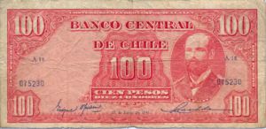 Chile, 100 Peso, P105a