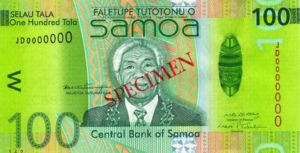 Samoa, 100 Tala, P42s