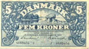 Denmark, 5 Krone, P30h