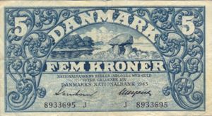 Denmark, 5 Krone, P30i