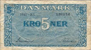 Denmark, 5 Krone, P35b