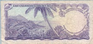 East Caribbean States, 20 Dollar, P15h