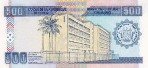 Burundi, 500 Franc, P38c