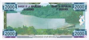 Burundi, 2,000 Franc, P41a