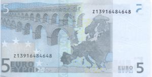 European Union, 5 Euro, P1z